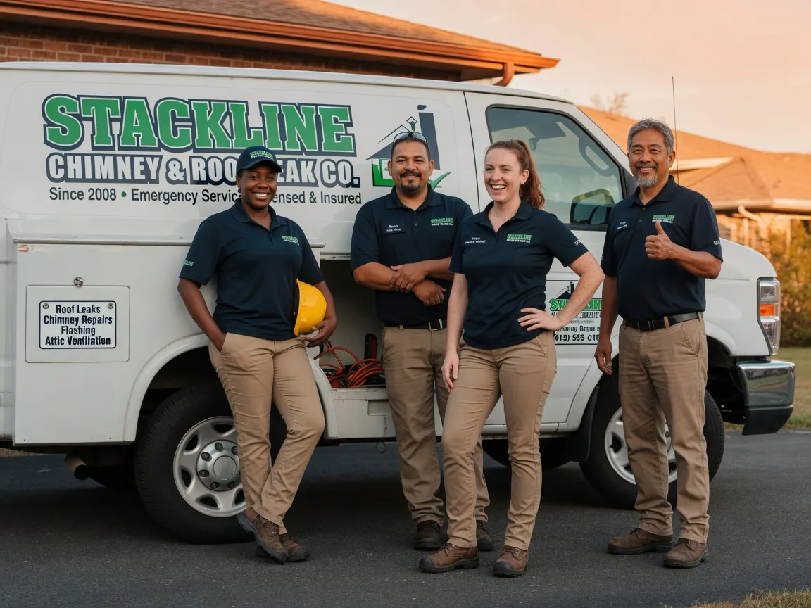 Chimney flashing repair company in Delcambre, LA